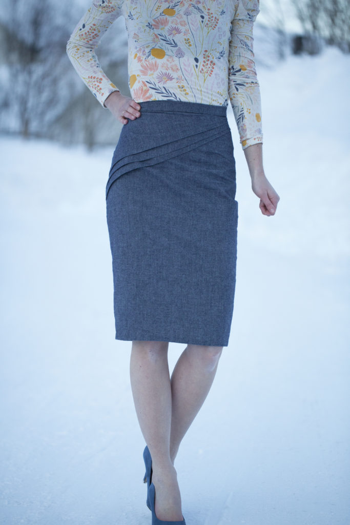 Camellia Skirt Sew Mariefleur Magdalena Langa