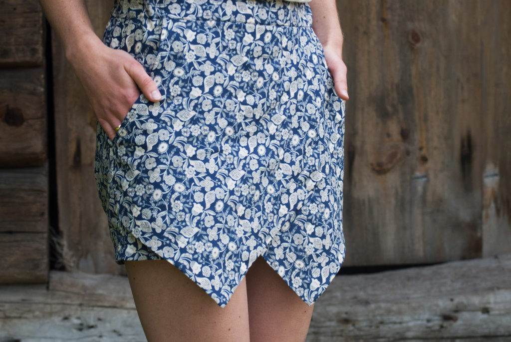 Sew Mariefleur Belize Skort Itch to Stitch