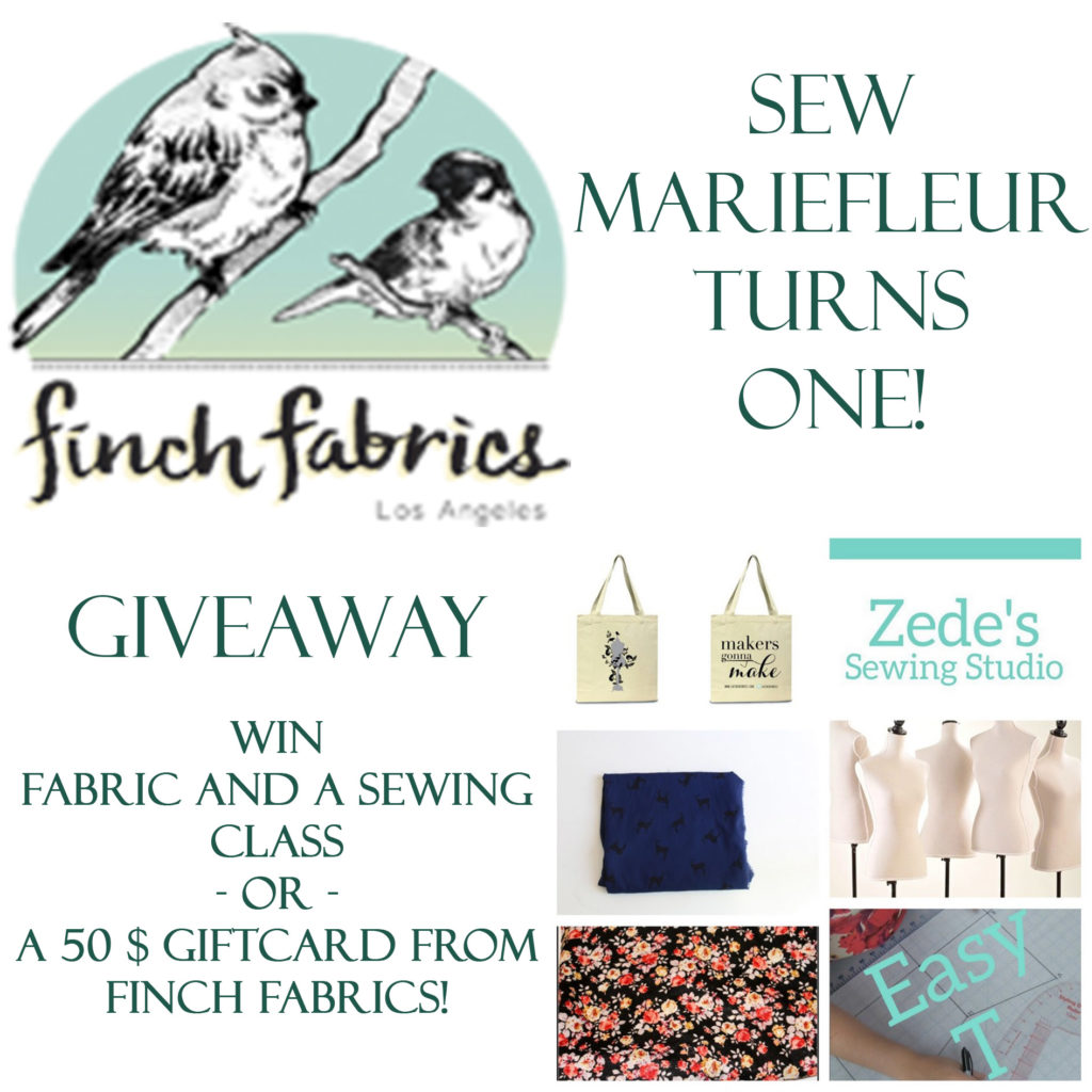 Sew Mariefleur Giveaway