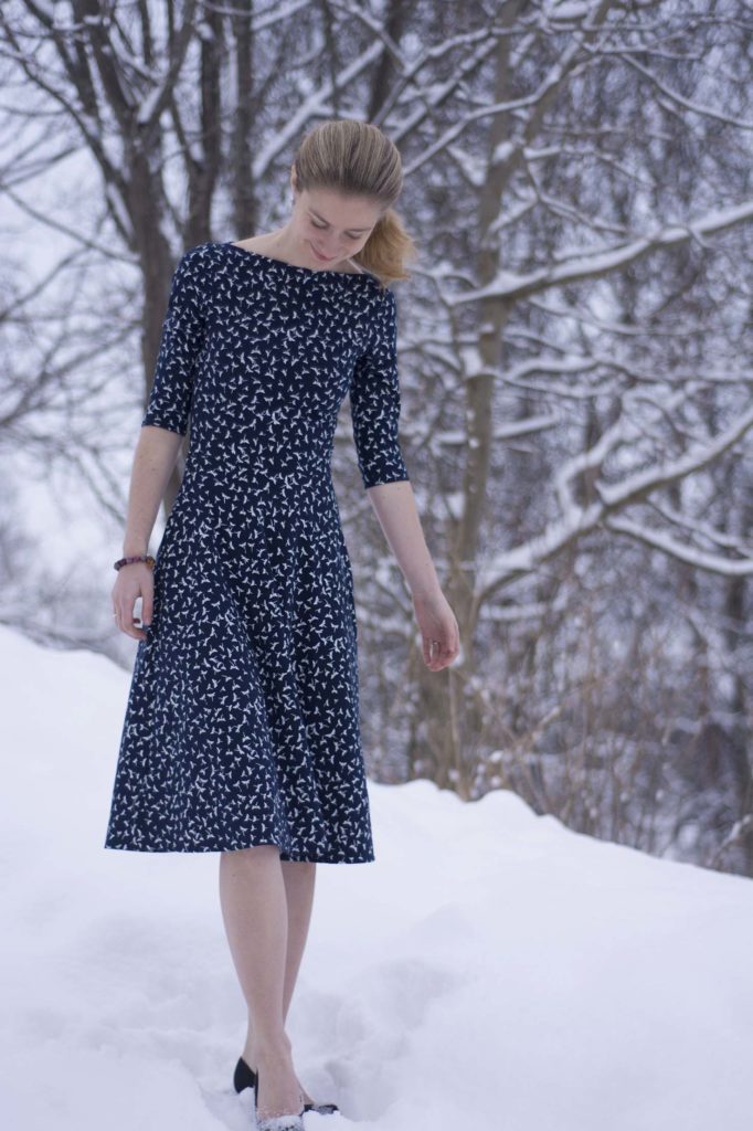 Asta jersey dress sewing pattern  Wardrobe By Me - We love sewing!