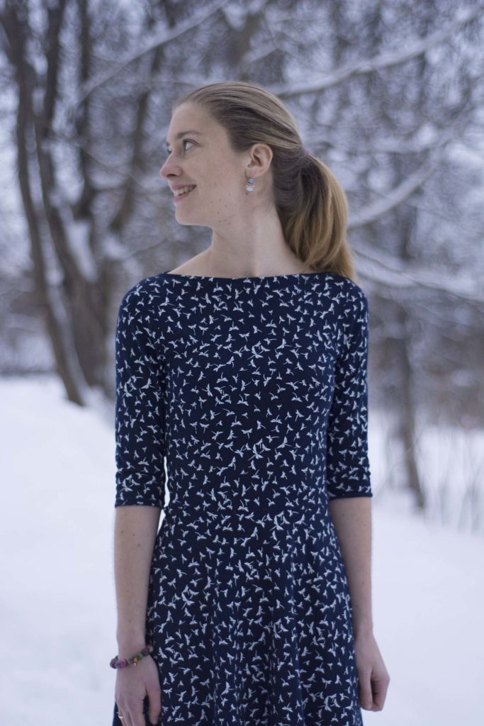 Asta jersey dress sewing pattern  Wardrobe By Me - We love sewing!