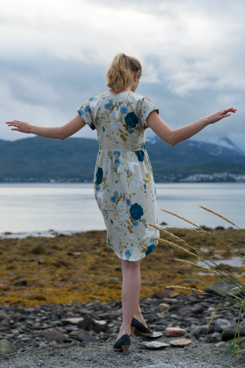 Sew Mariefleur Chalk and Notch Fringe Dress