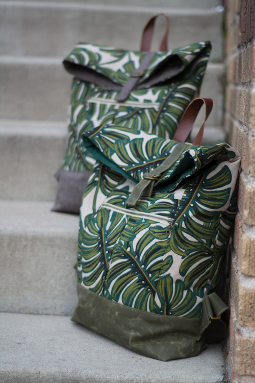 Sew Mariefleur Noodlehead Range Backpack