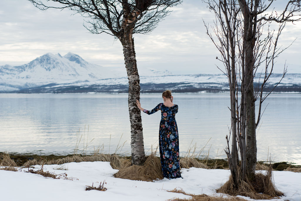 Sew Mariefleur Matenrity Velvet Dress