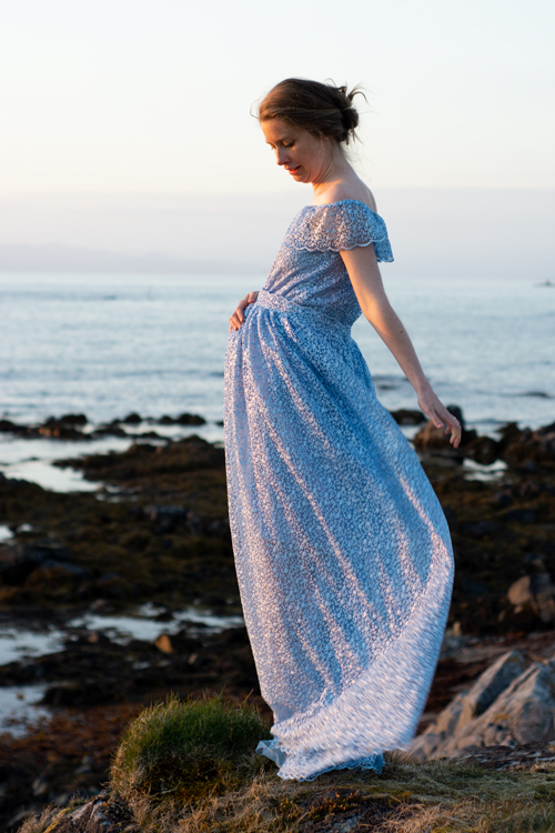 Sew Mariefleur Minerva Maternity Dress