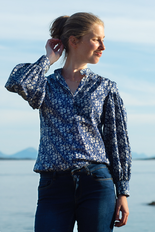 The Thea Boho Sleeve Shirt by Liberty of London – Sew Mariefleur